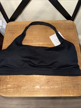 Fleo Black Halter Sports Bralette